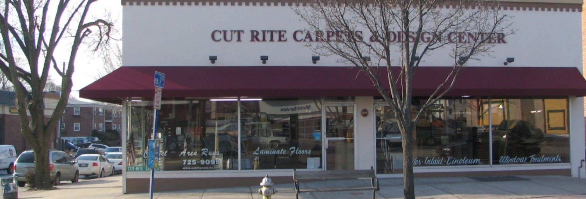Showroom Front Imagery - Cut-Rite Carpets & Design Center in Scarsdale, NY