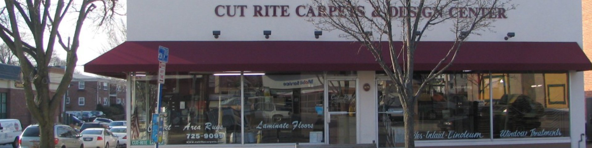 Cut-rite Carpets | Promo Banner Of Storefront