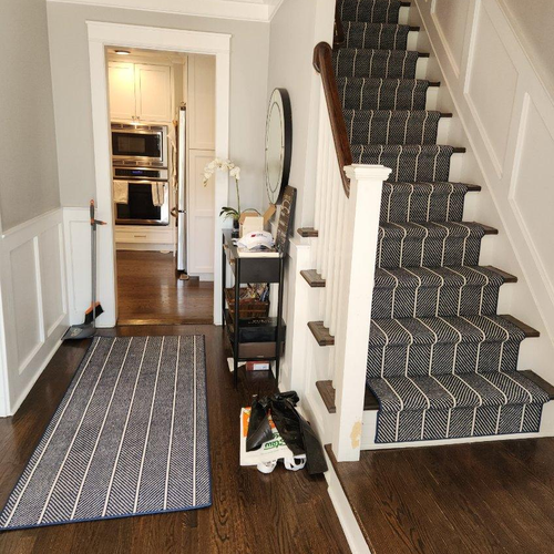 Carpet Runner and Stair Runner Installation By Cut-Rite Carpets in Scarsdale - 7