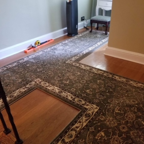 Carpet Runner and Stair Runner Installation By Cut-Rite Carpets in Scarsdale - 4