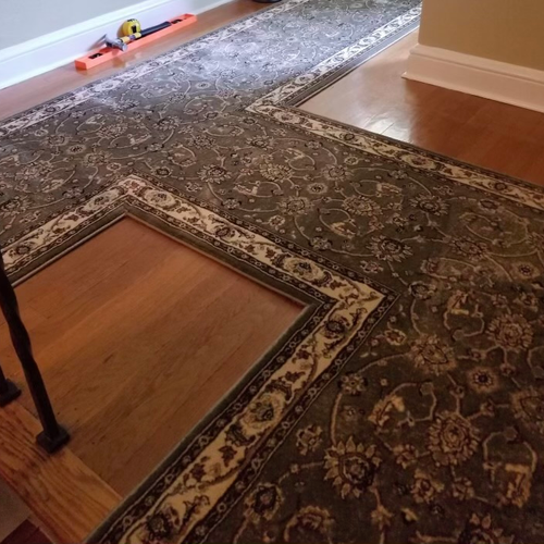 Carpet Runner and Stair Runner Installation By Cut-Rite Carpets in Scarsdale, NY - 6