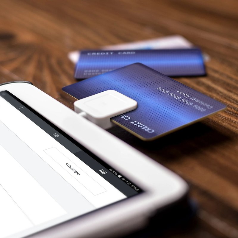 credit card tapping tablet - Cut-Rite Carpets & Design Center in Scarsdale, NY